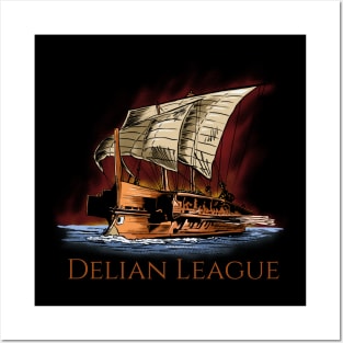 Delian League - Greek Trireme Posters and Art